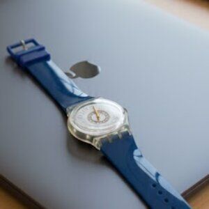 Swatch Watch Delavé GK145 Vintage 1992